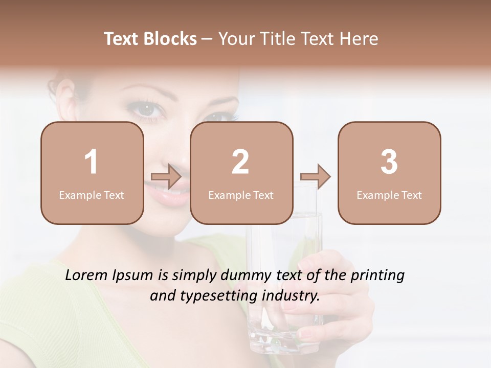 Front Human Nude PowerPoint Template