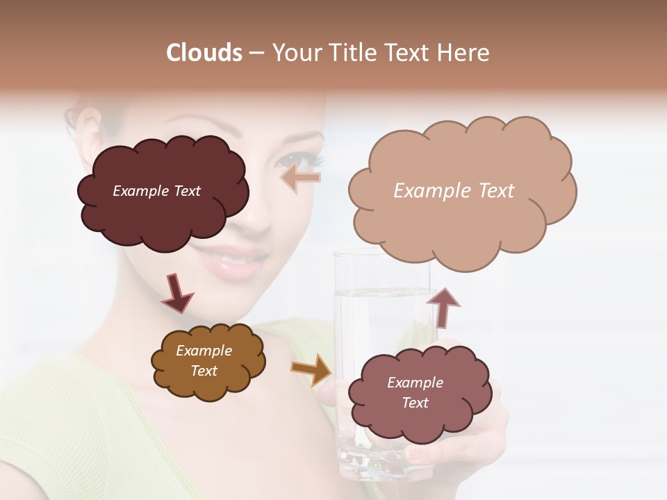 Front Human Nude PowerPoint Template