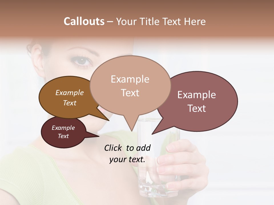 Front Human Nude PowerPoint Template