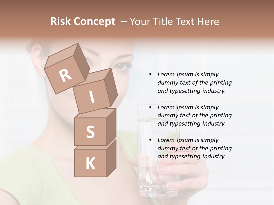 Front Human Nude PowerPoint Template