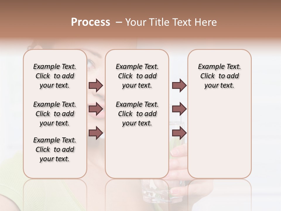 Front Human Nude PowerPoint Template