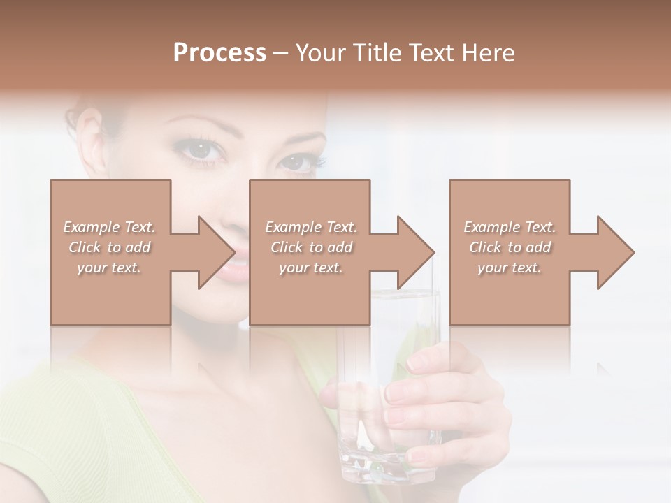 Front Human Nude PowerPoint Template