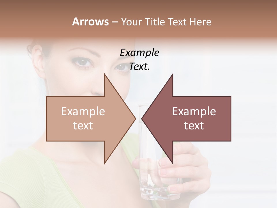 Front Human Nude PowerPoint Template