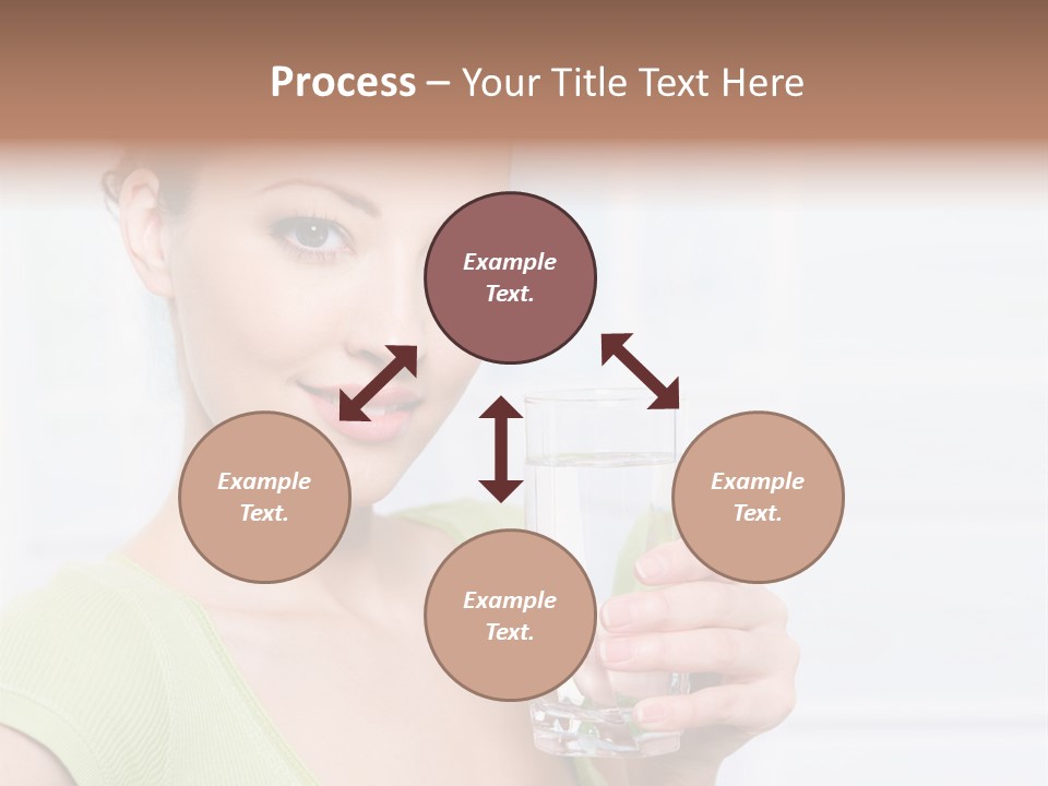 Front Human Nude PowerPoint Template