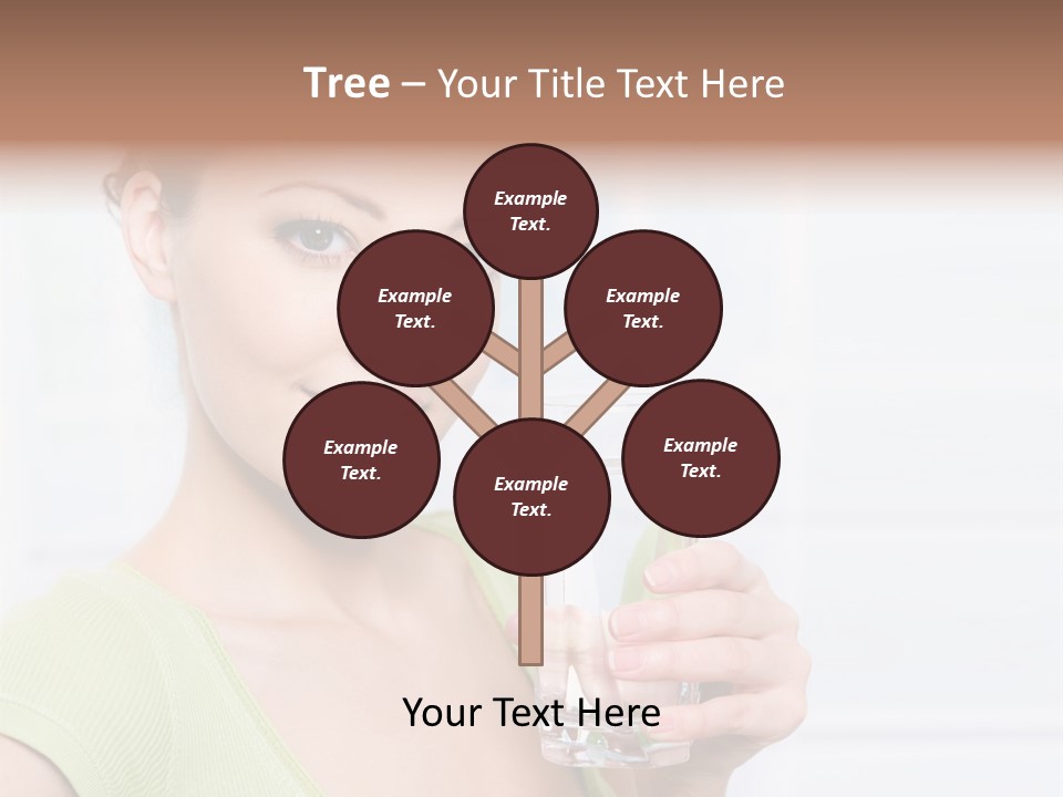 Front Human Nude PowerPoint Template