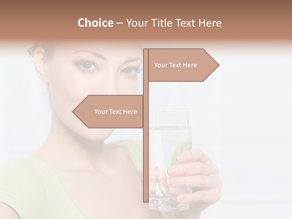 Front Human Nude PowerPoint Template