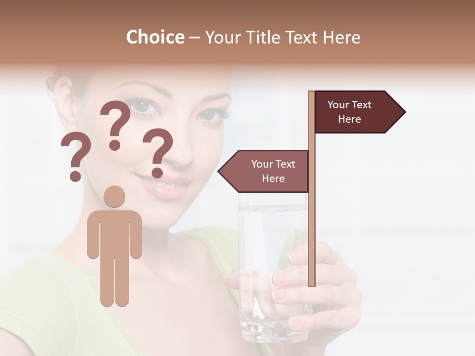 Front Human Nude PowerPoint Template