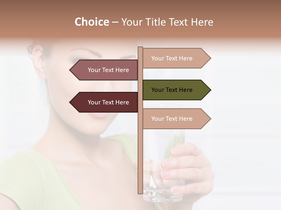 Front Human Nude PowerPoint Template