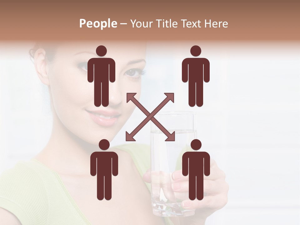 Front Human Nude PowerPoint Template