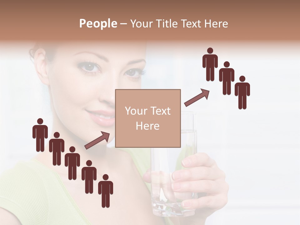 Front Human Nude PowerPoint Template