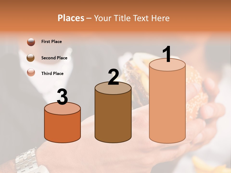 Profile View Pose PowerPoint Template