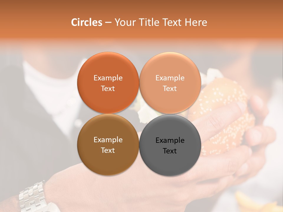 Profile View Pose PowerPoint Template