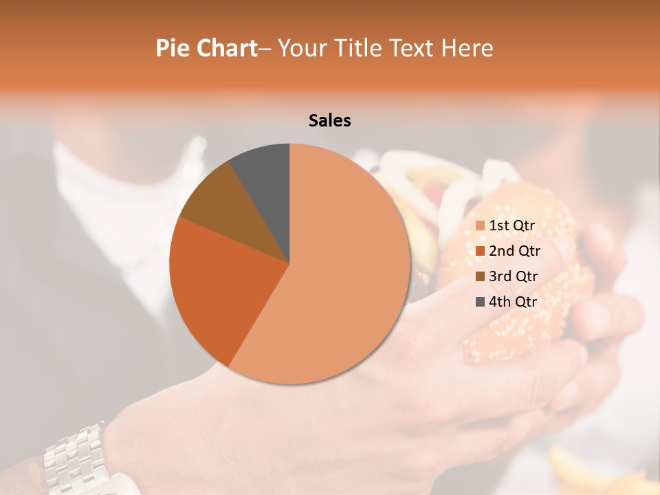 Profile View Pose PowerPoint Template