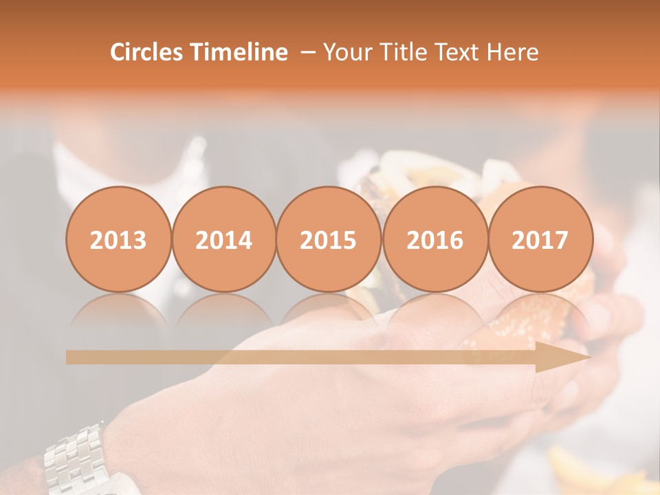 Profile View Pose PowerPoint Template