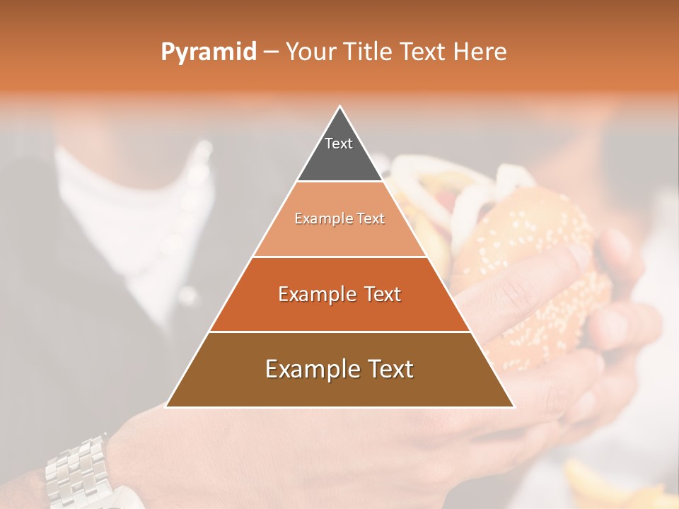 Profile View Pose PowerPoint Template