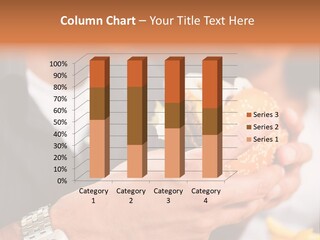 Profile View Pose PowerPoint Template