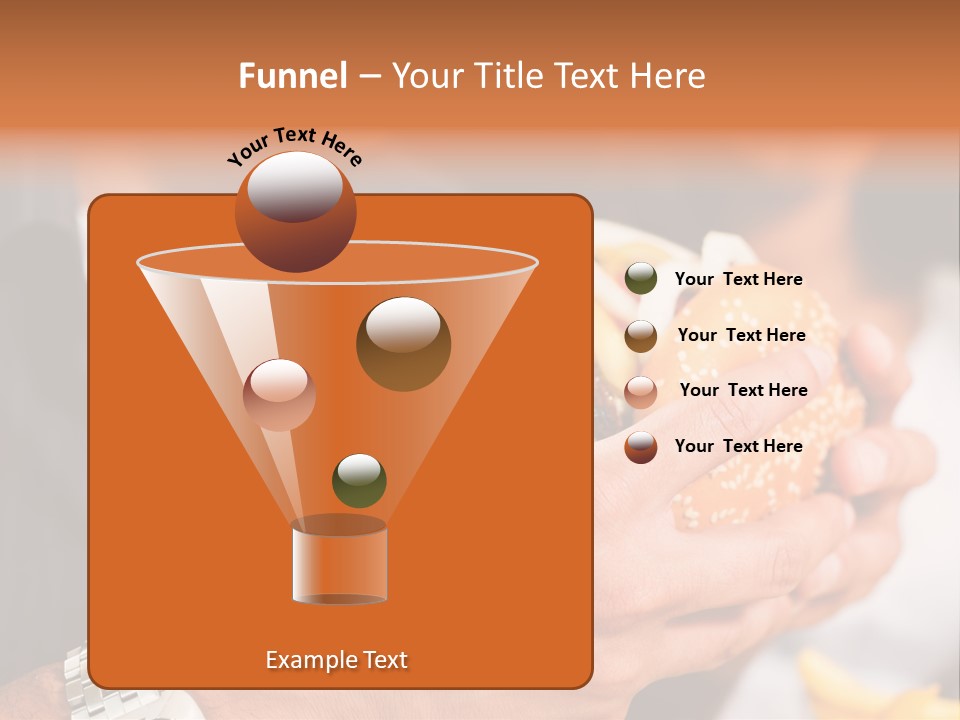 Profile View Pose PowerPoint Template