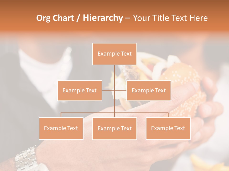 Profile View Pose PowerPoint Template