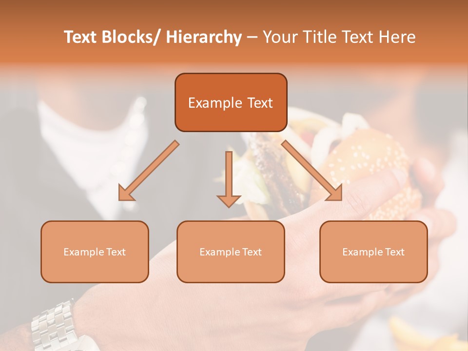 Profile View Pose PowerPoint Template