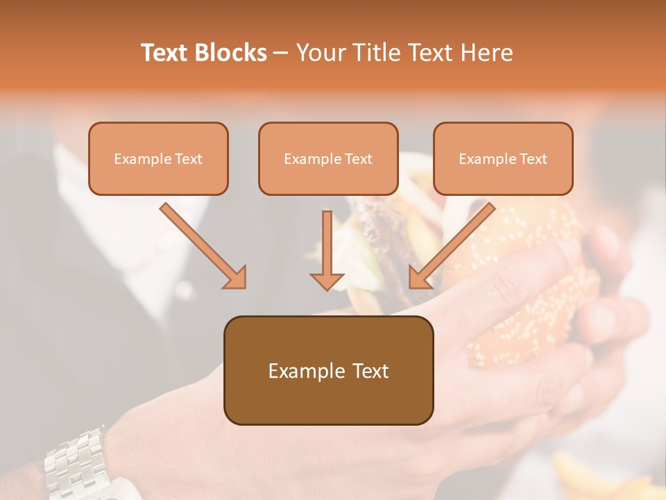 Profile View Pose PowerPoint Template