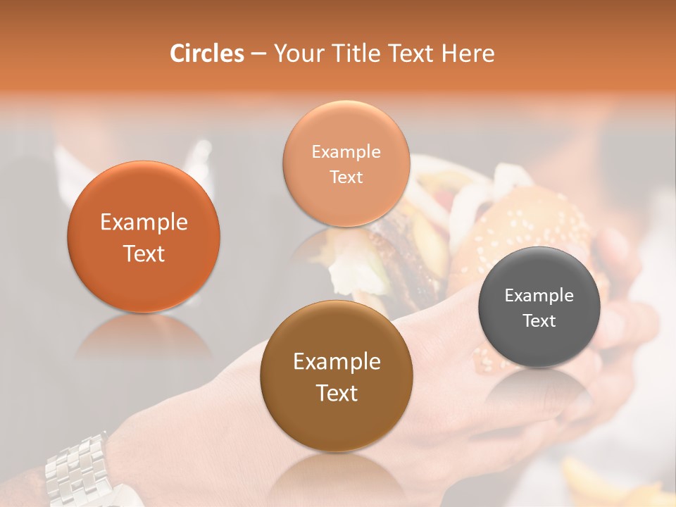 Profile View Pose PowerPoint Template