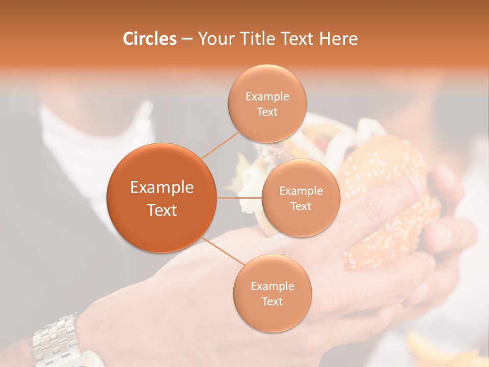 Profile View Pose PowerPoint Template