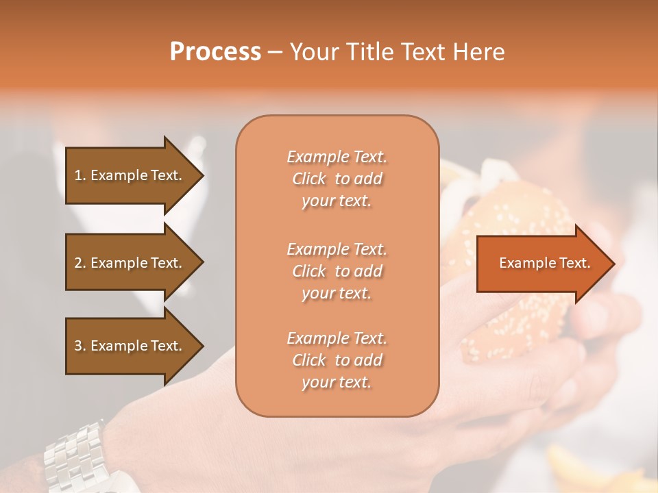 Profile View Pose PowerPoint Template