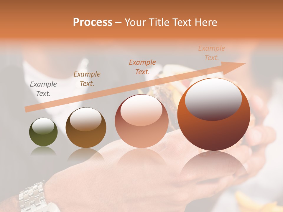 Profile View Pose PowerPoint Template