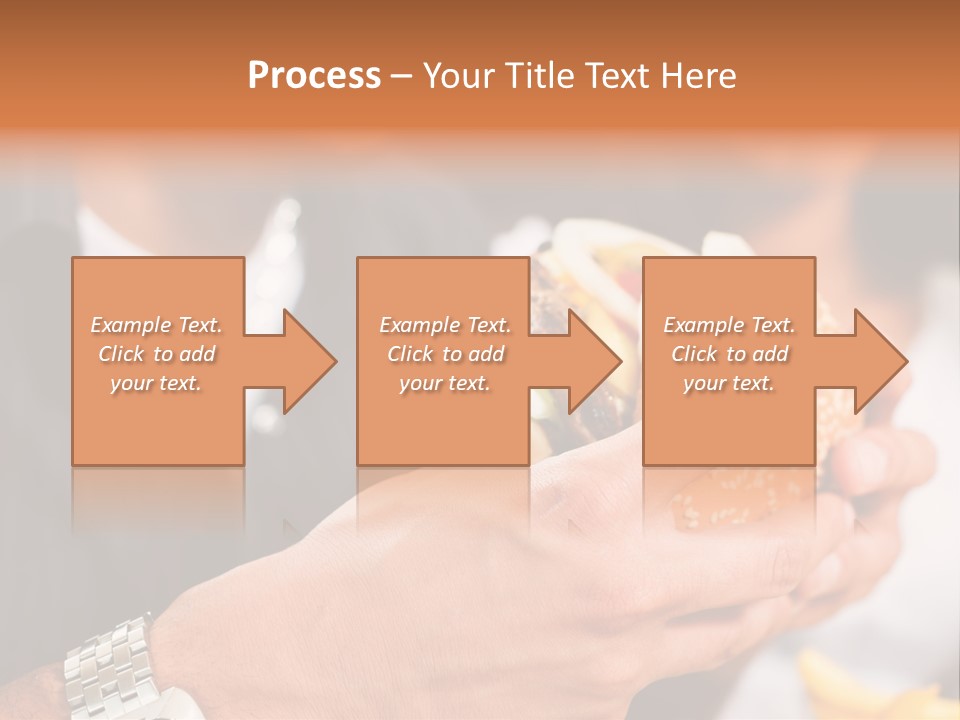 Profile View Pose PowerPoint Template