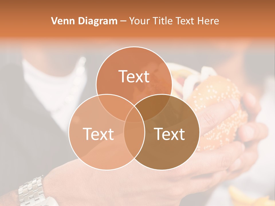 Profile View Pose PowerPoint Template