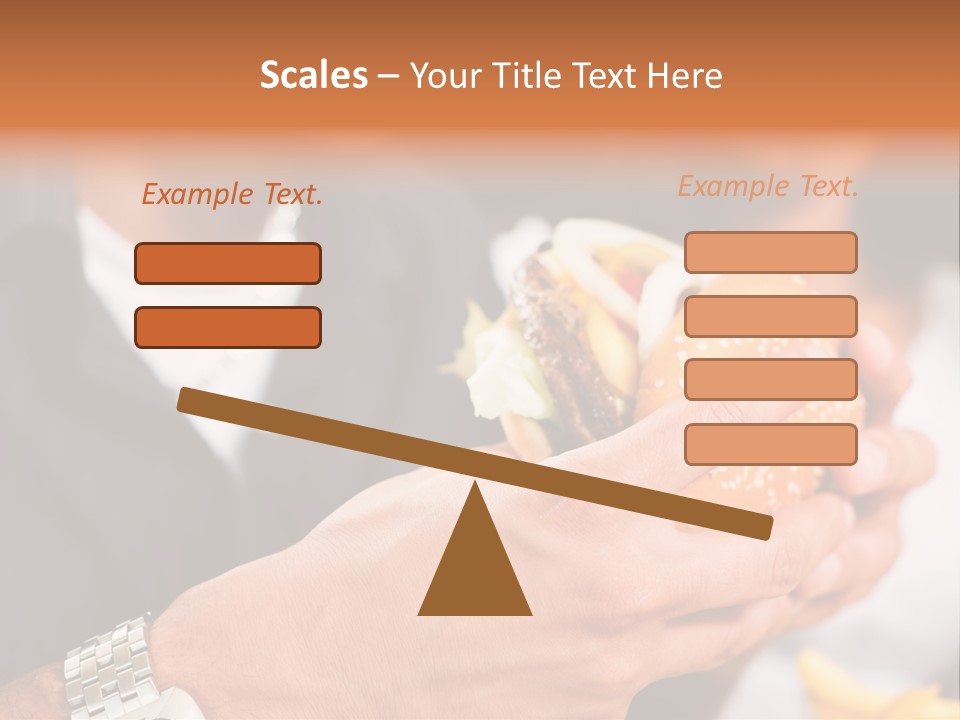 Profile View Pose PowerPoint Template