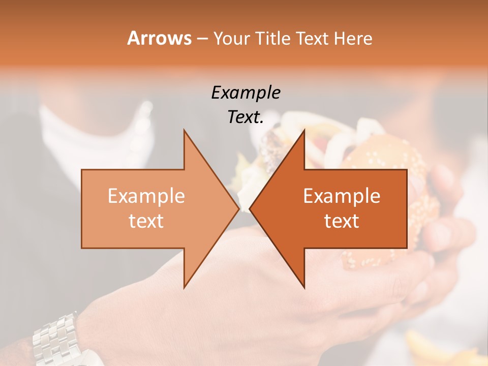 Profile View Pose PowerPoint Template