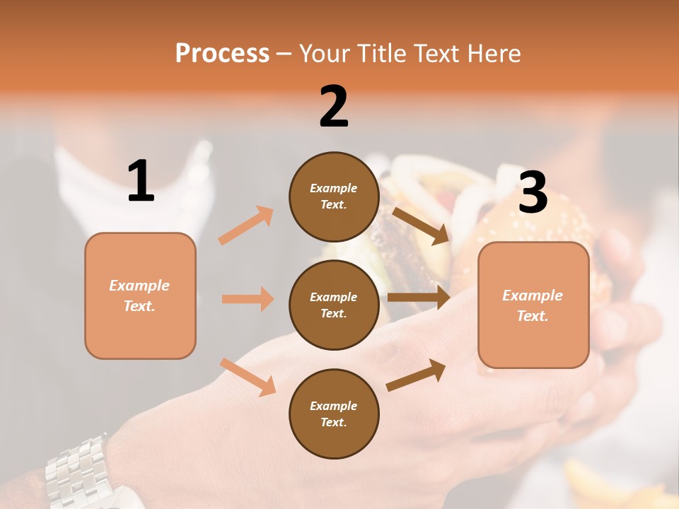 Profile View Pose PowerPoint Template