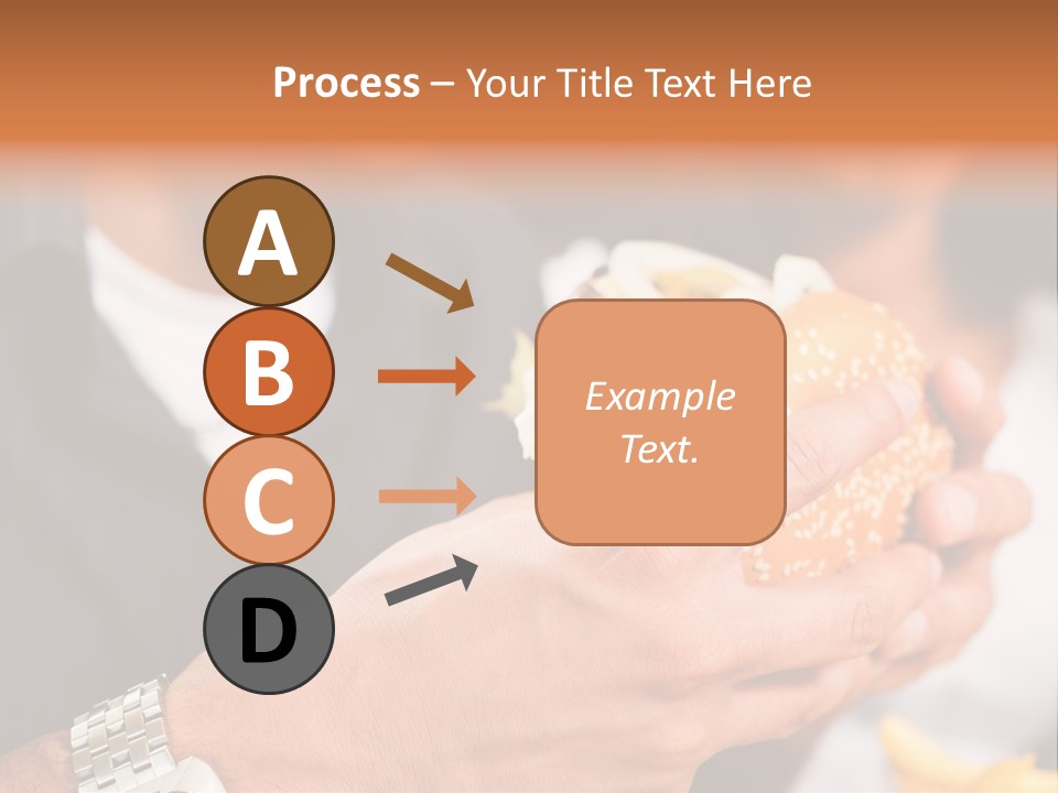 Profile View Pose PowerPoint Template
