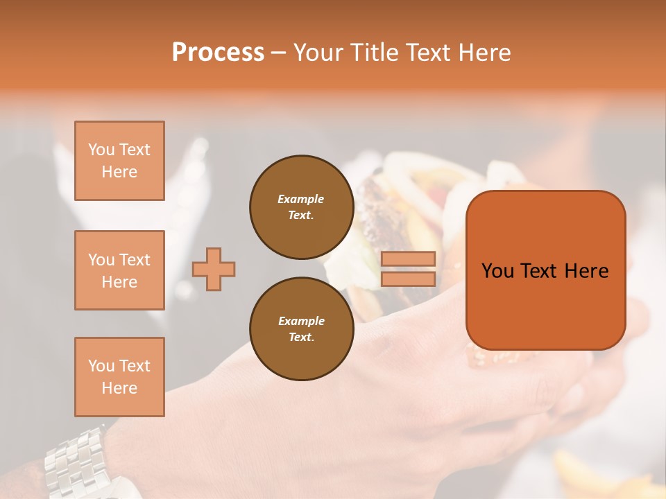 Profile View Pose PowerPoint Template