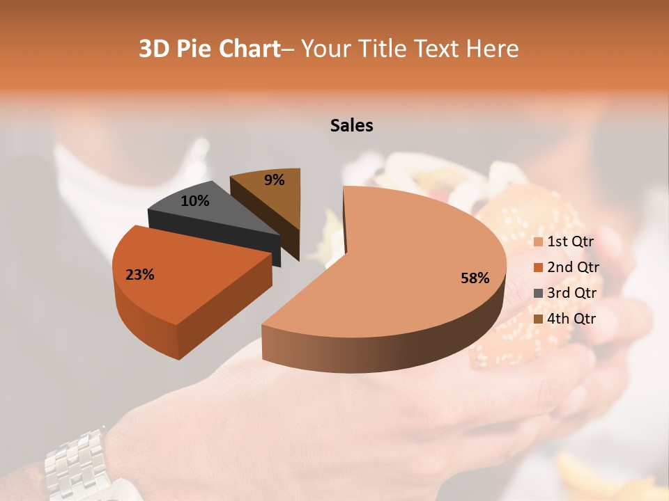 Profile View Pose PowerPoint Template