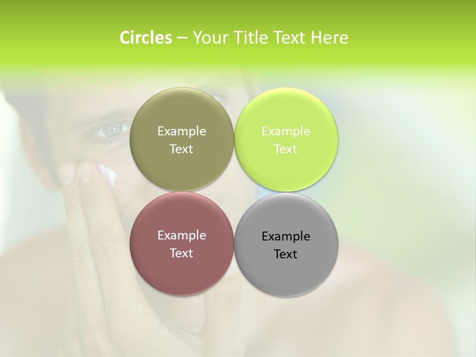 Nude Human Outline PowerPoint Template