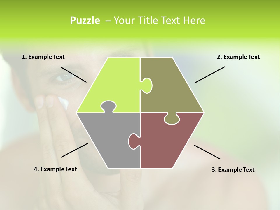 Nude Human Outline PowerPoint Template