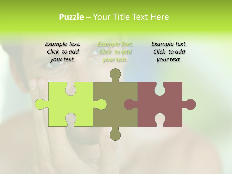 Nude Human Outline PowerPoint Template