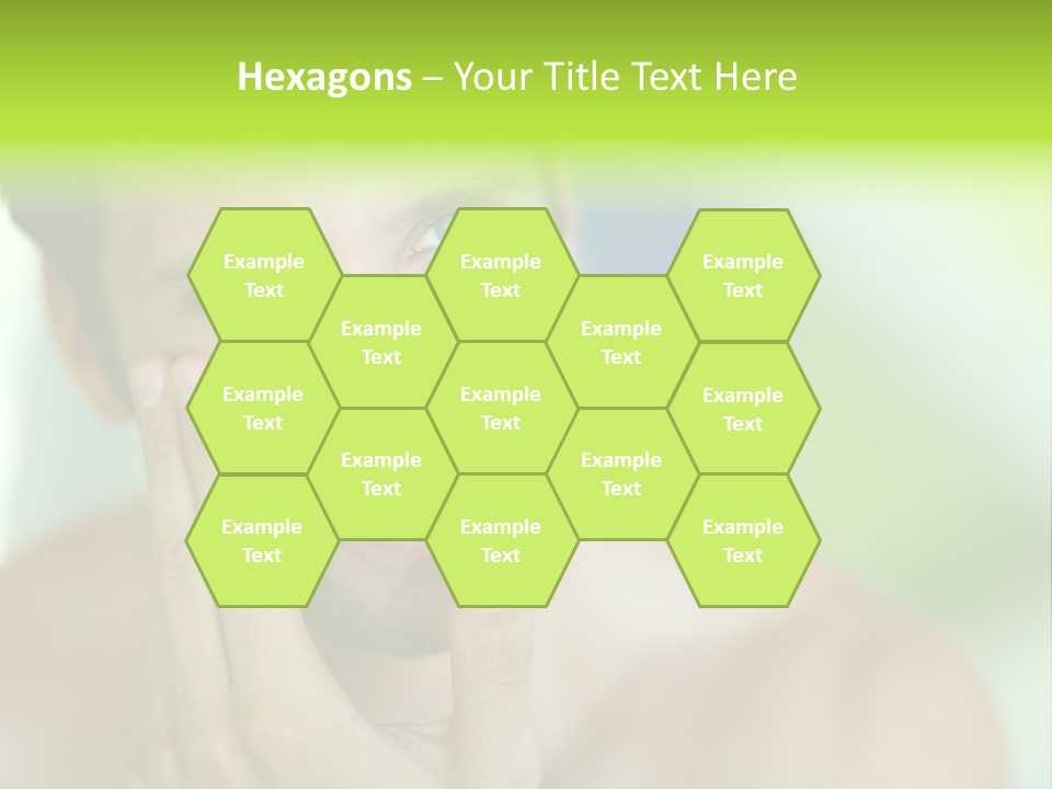 Nude Human Outline PowerPoint Template