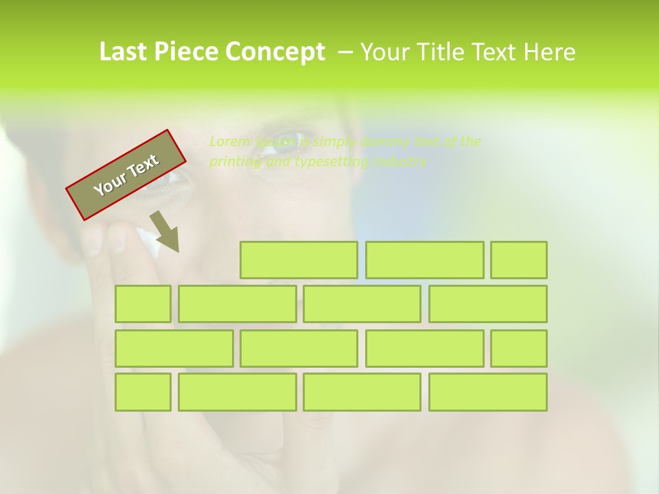 Nude Human Outline PowerPoint Template