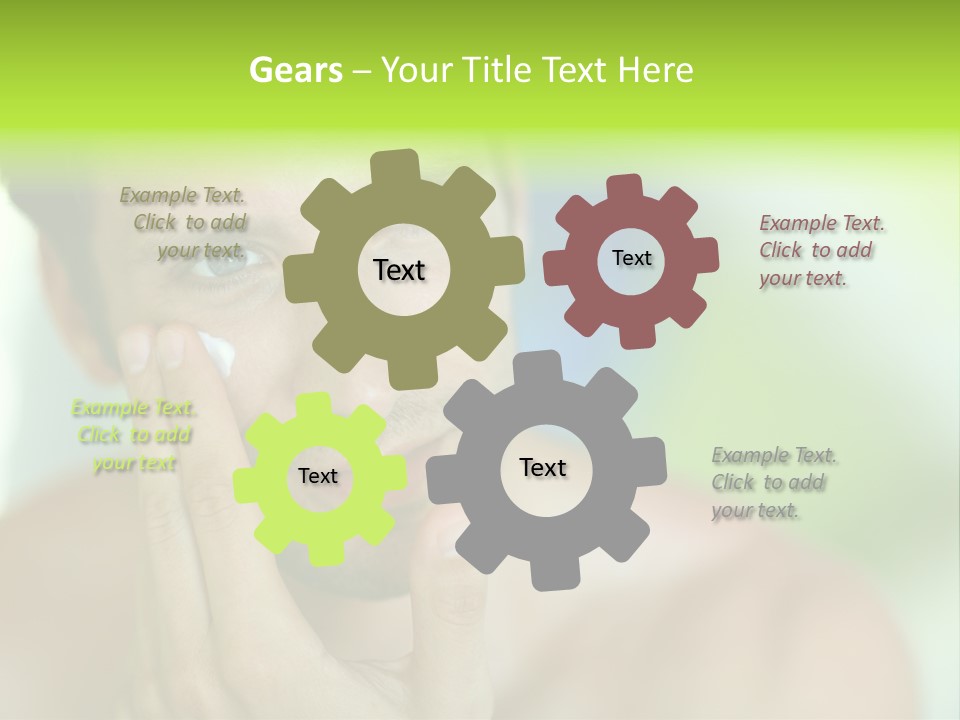 Nude Human Outline PowerPoint Template