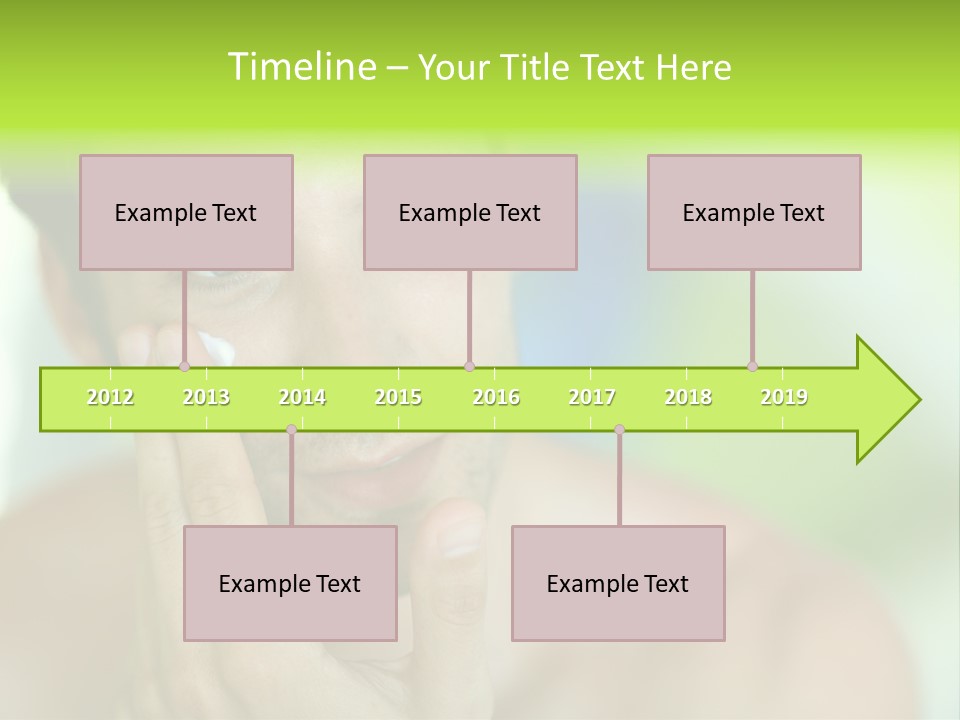 Nude Human Outline PowerPoint Template