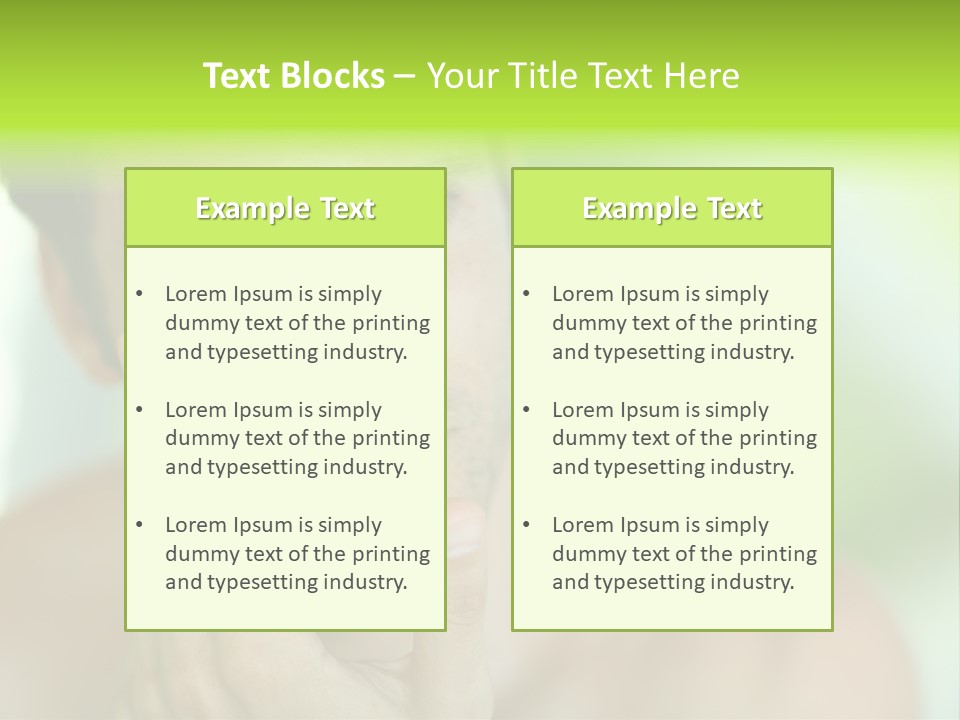 Nude Human Outline PowerPoint Template