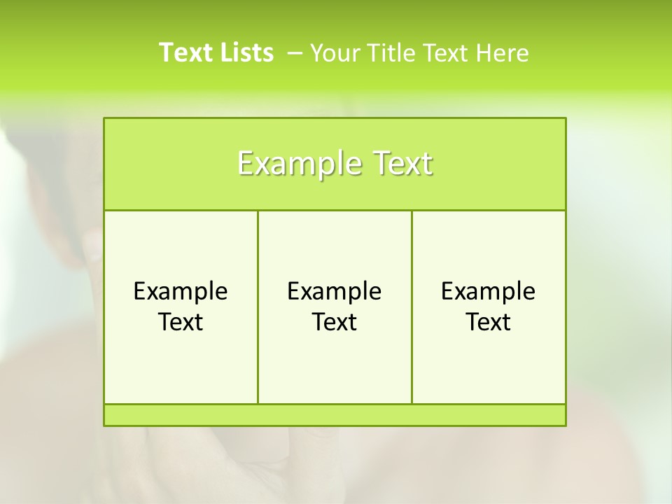 Nude Human Outline PowerPoint Template