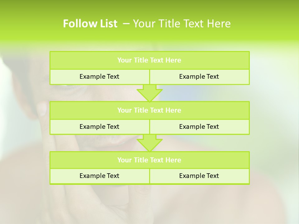 Nude Human Outline PowerPoint Template