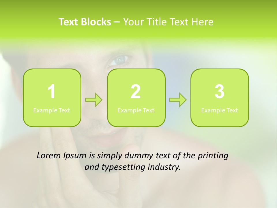 Nude Human Outline PowerPoint Template