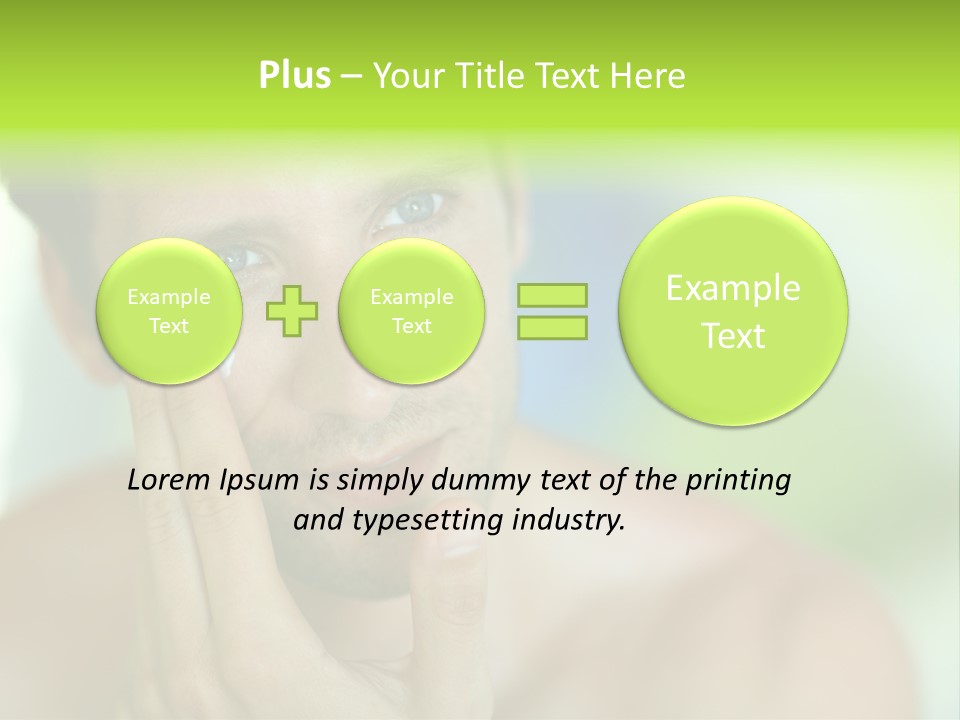 Nude Human Outline PowerPoint Template