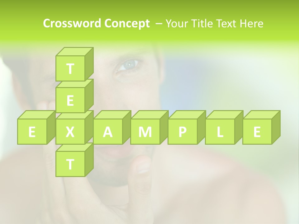 Nude Human Outline PowerPoint Template