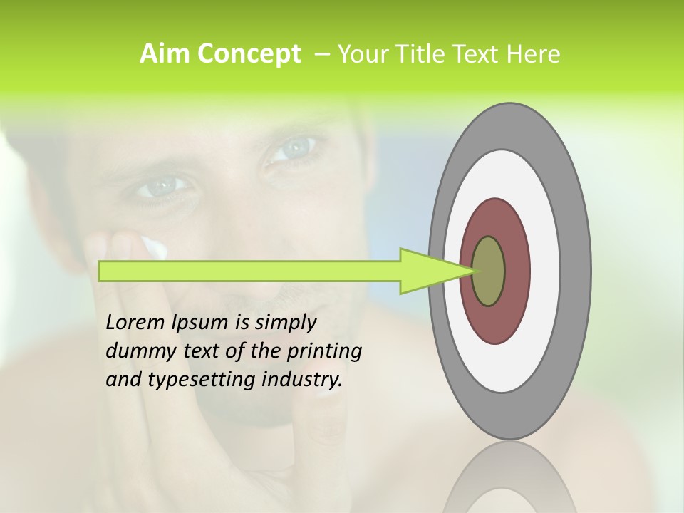 Nude Human Outline PowerPoint Template